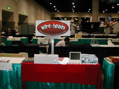 The First Wireheads' Booth!