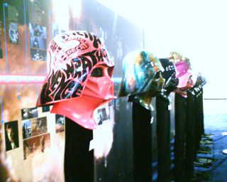 The Darth Vader Commissioned Helmet Collection over at LucasArts Booth